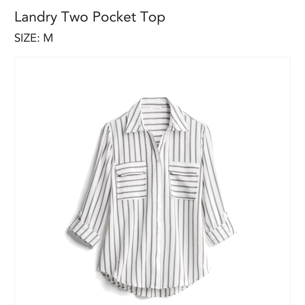 Blu Pepper Landry Two Pocket Top